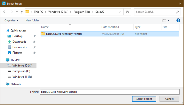 Install Data Recovery Easeus-6