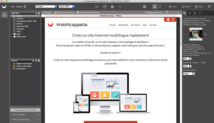 WebAcappellaFx