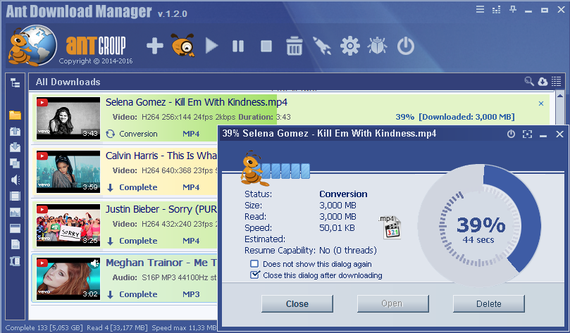 Ant Download Manager