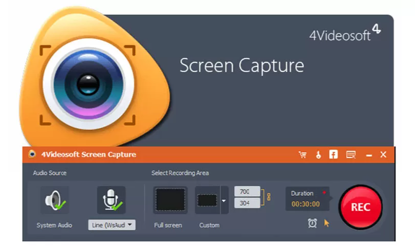 4Videosoft Screen Capture