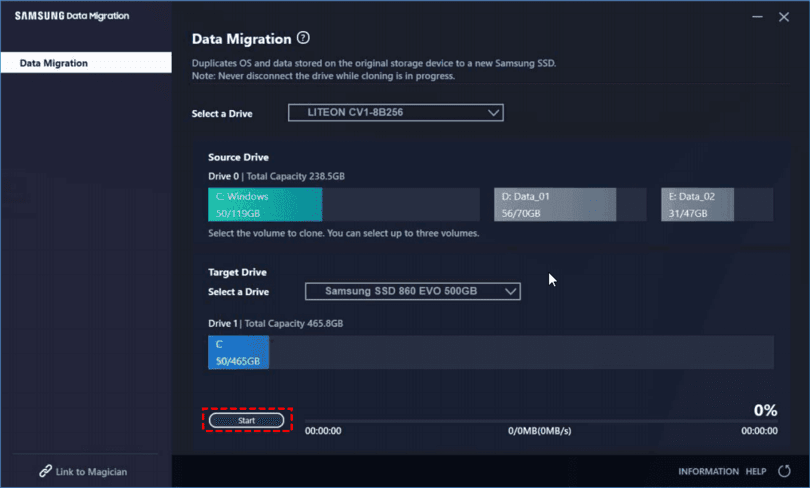 Samsung Data Migration